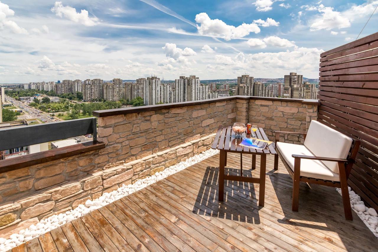 Top View Apartment Белград Экстерьер фото